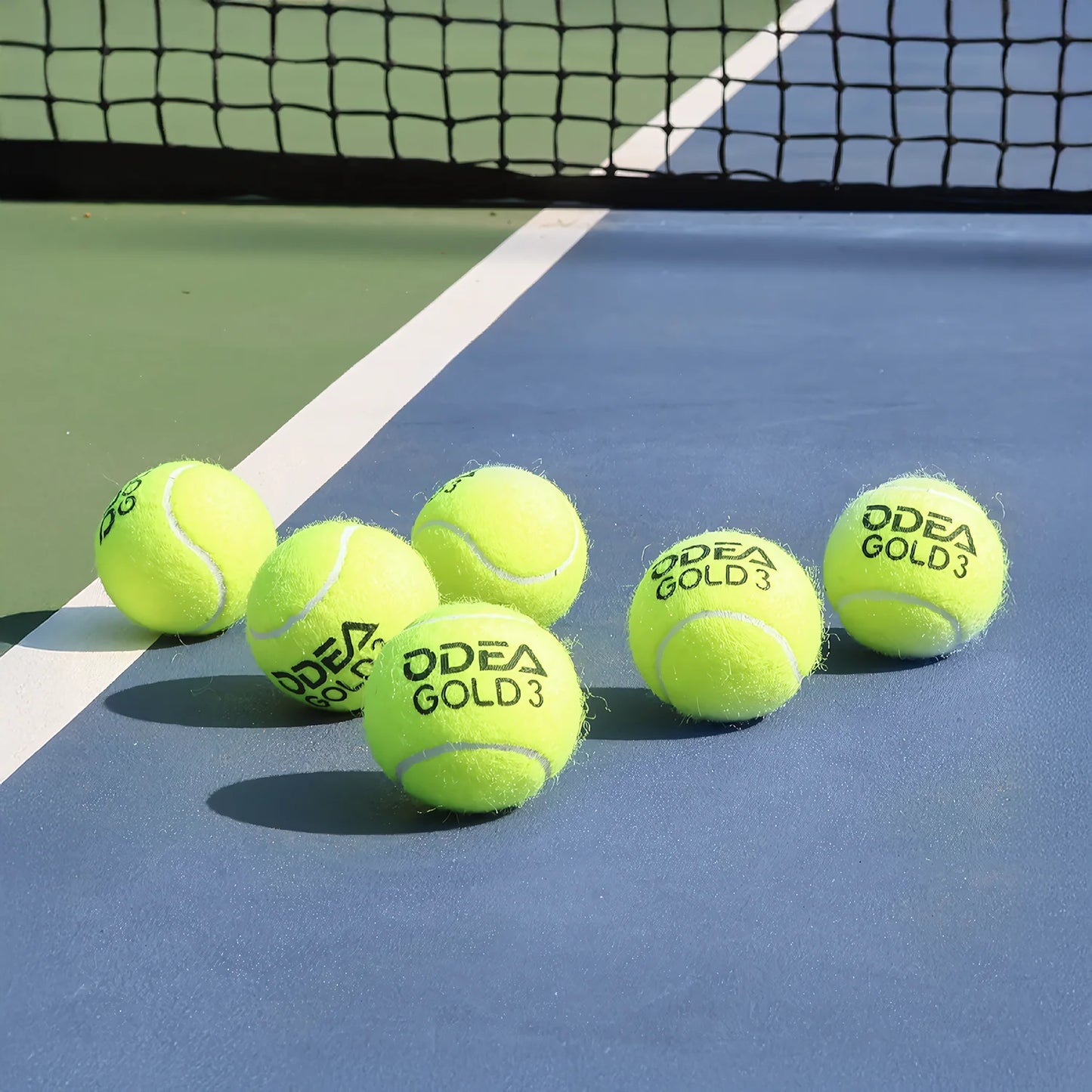 ODEA Gold Training Tennis Balls (Rebound 140-148CM ITF) 60 Pcs
