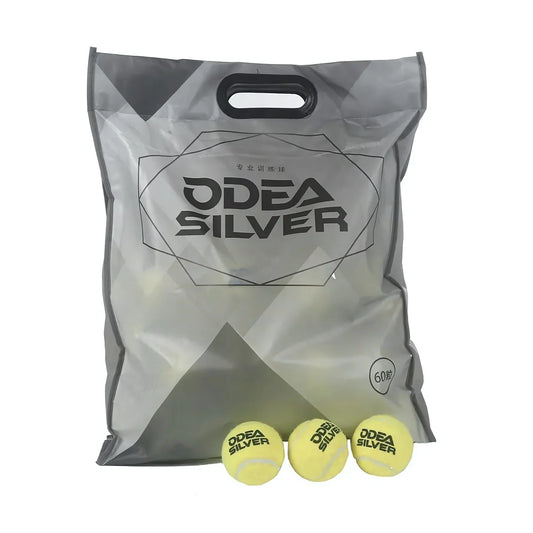 ODEA Silver Training Tennis Balls 60PCS (Rebound 135-147CM ITF)