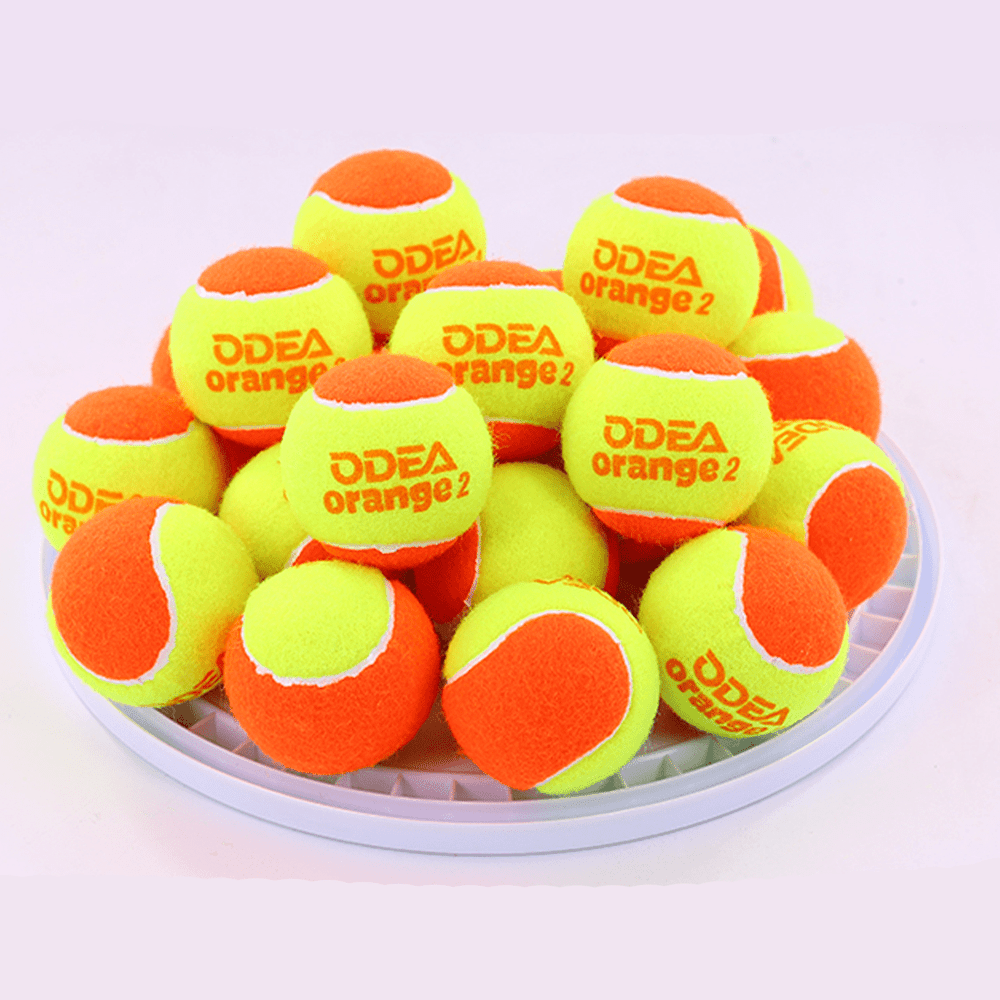 ODEA Stage 3 RED 48 PCS Children Beginners Tennis Balls Low Compression Slower Speed