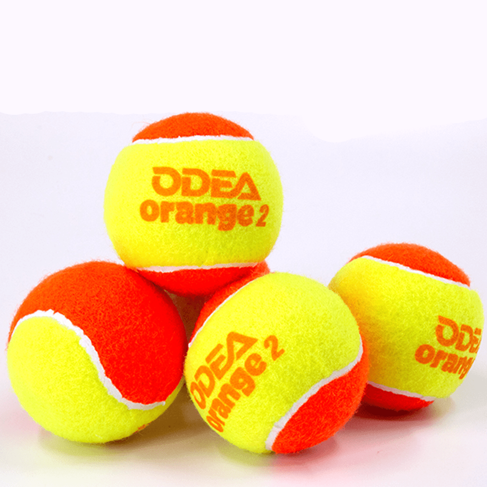 ODEA Stage 3 RED 48 PCS Children Beginners Tennis Balls Low Compression Slower Speed