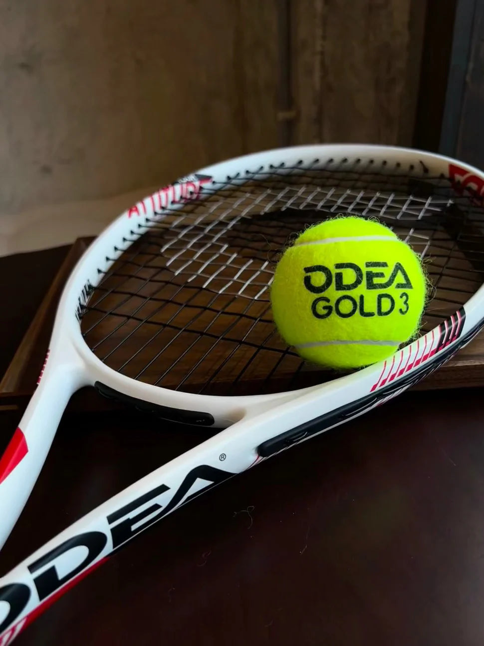 ODEA Gold Training Tennis Balls (Rebound 140-148CM ITF) 60 Pcs